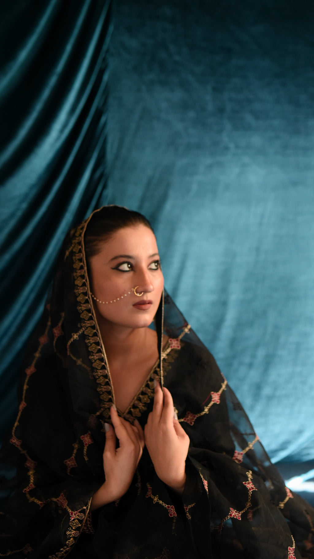 SAFFRON COLLECTION'25 (Black Frock)