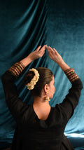 SAFFRON COLLECTION'25 (Black Frock)