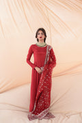 Red kalidaar frock ( BFFC-01 )