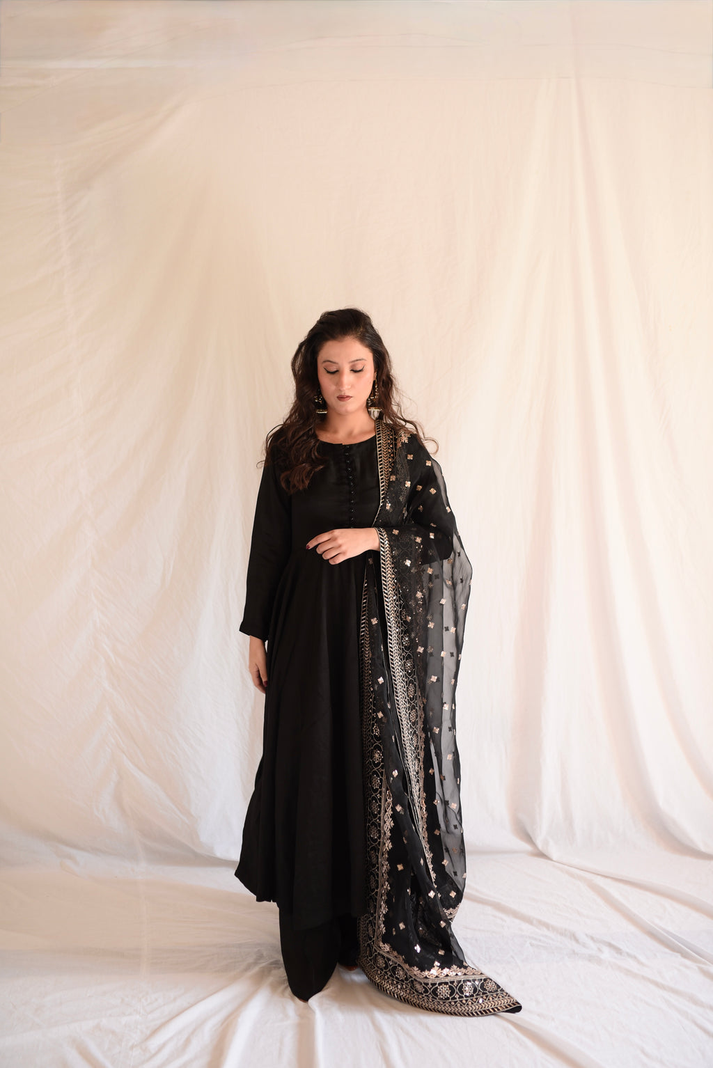 Black Kalidaar Frock ( BFNF-002)