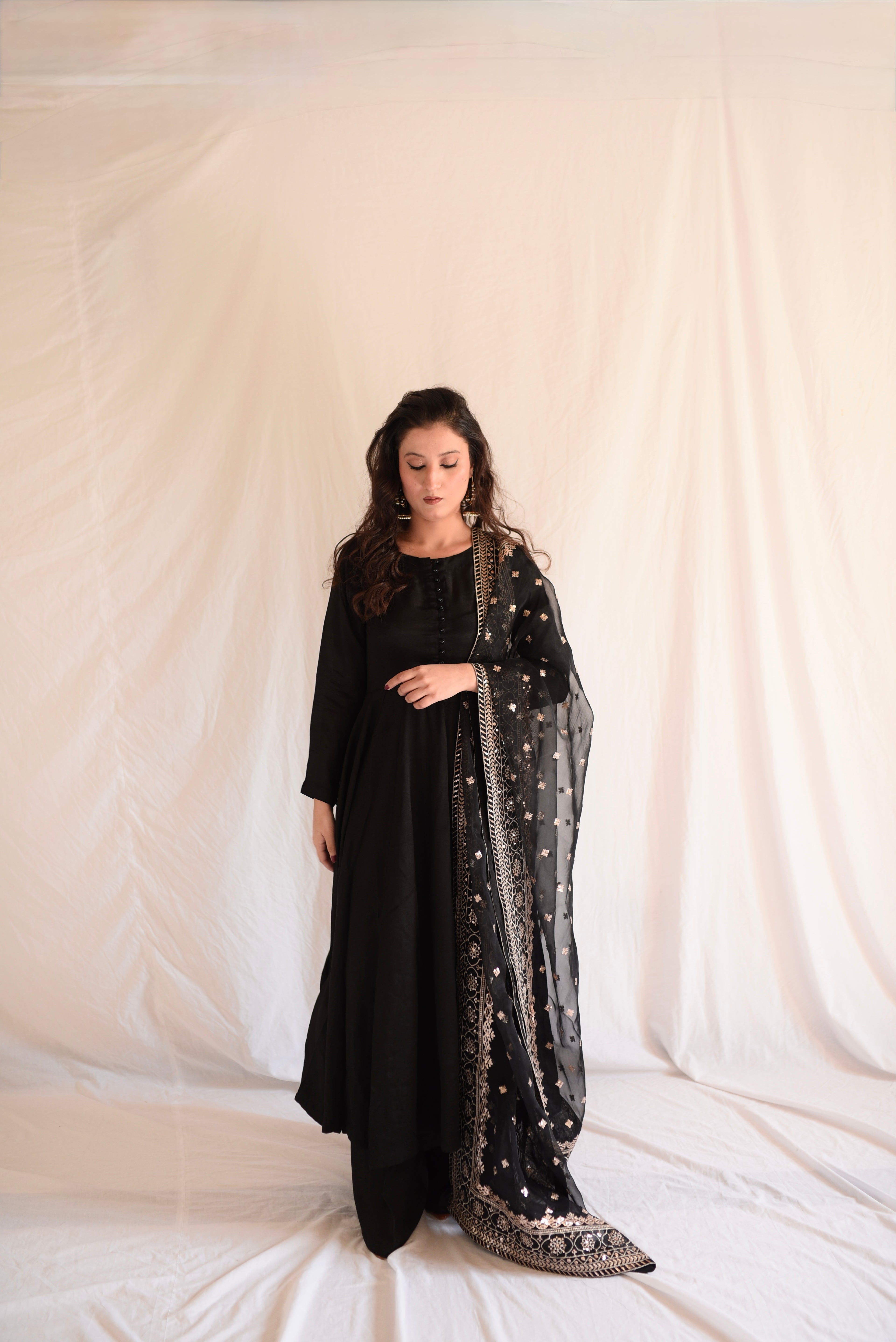 Black Kalidaar Frock ( BFNF-002)