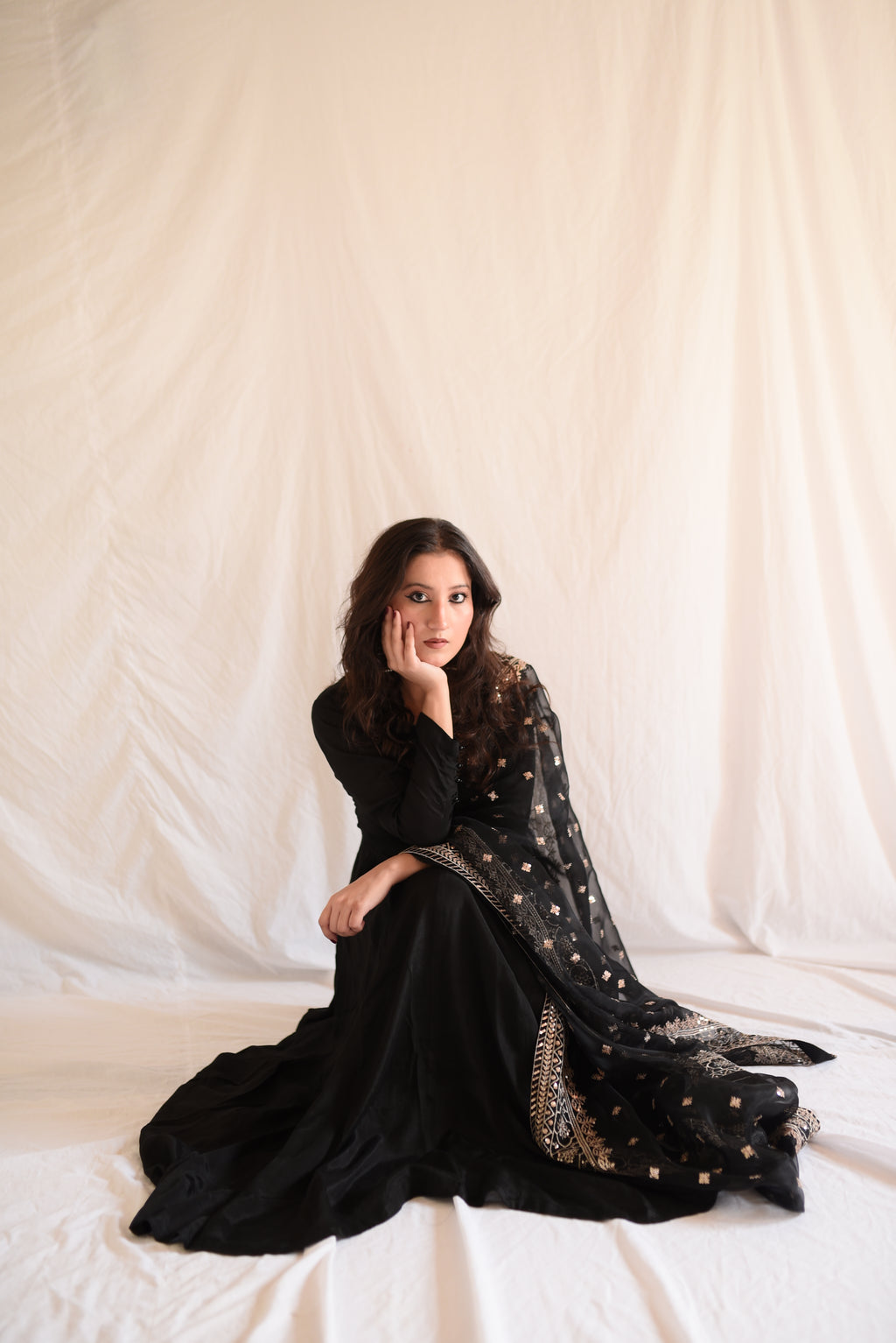 Black Kalidaar Frock ( BFNF-002)