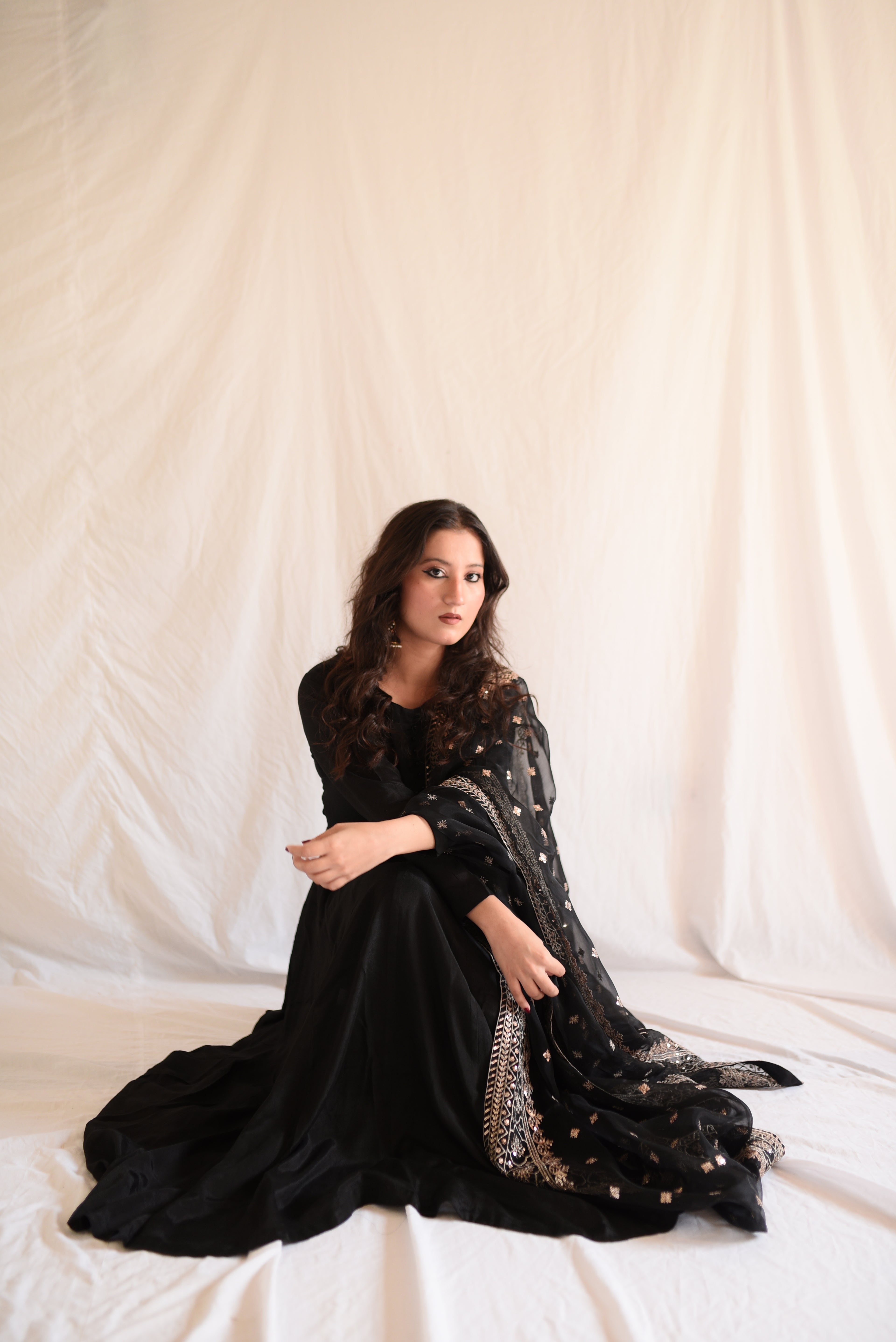 Black Kalidaar Frock ( BFNF-002)