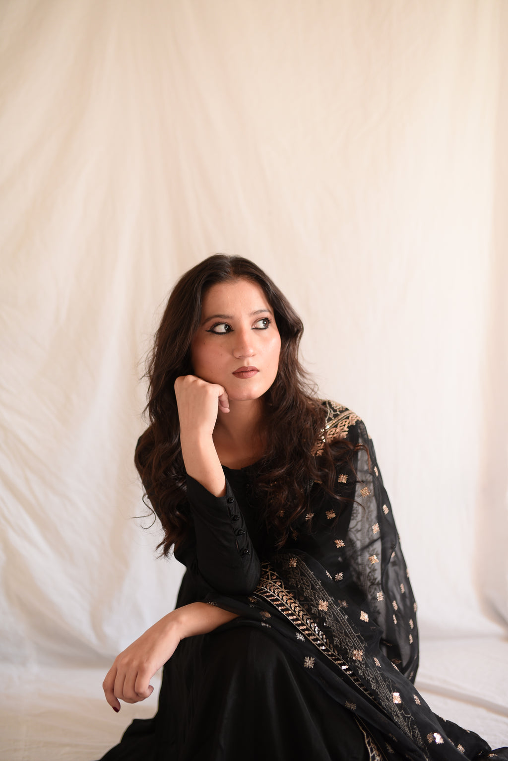 Black Kalidaar Frock ( BFNF-002)