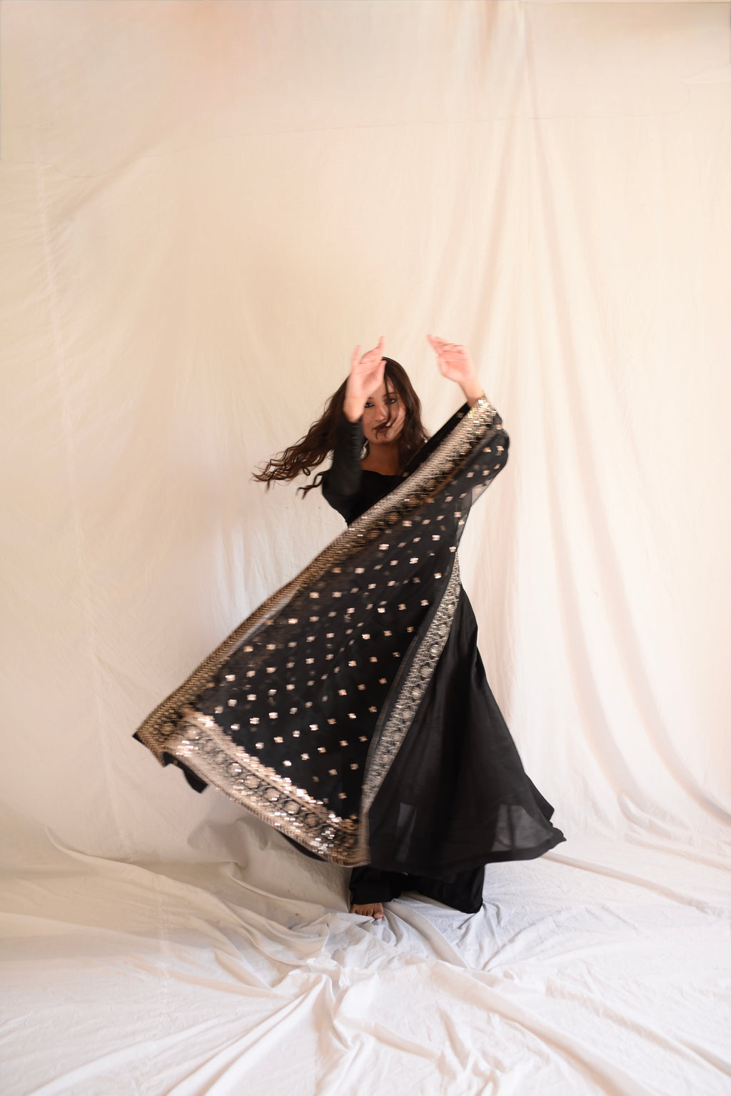 Black Kalidaar Frock ( BFNF-002)