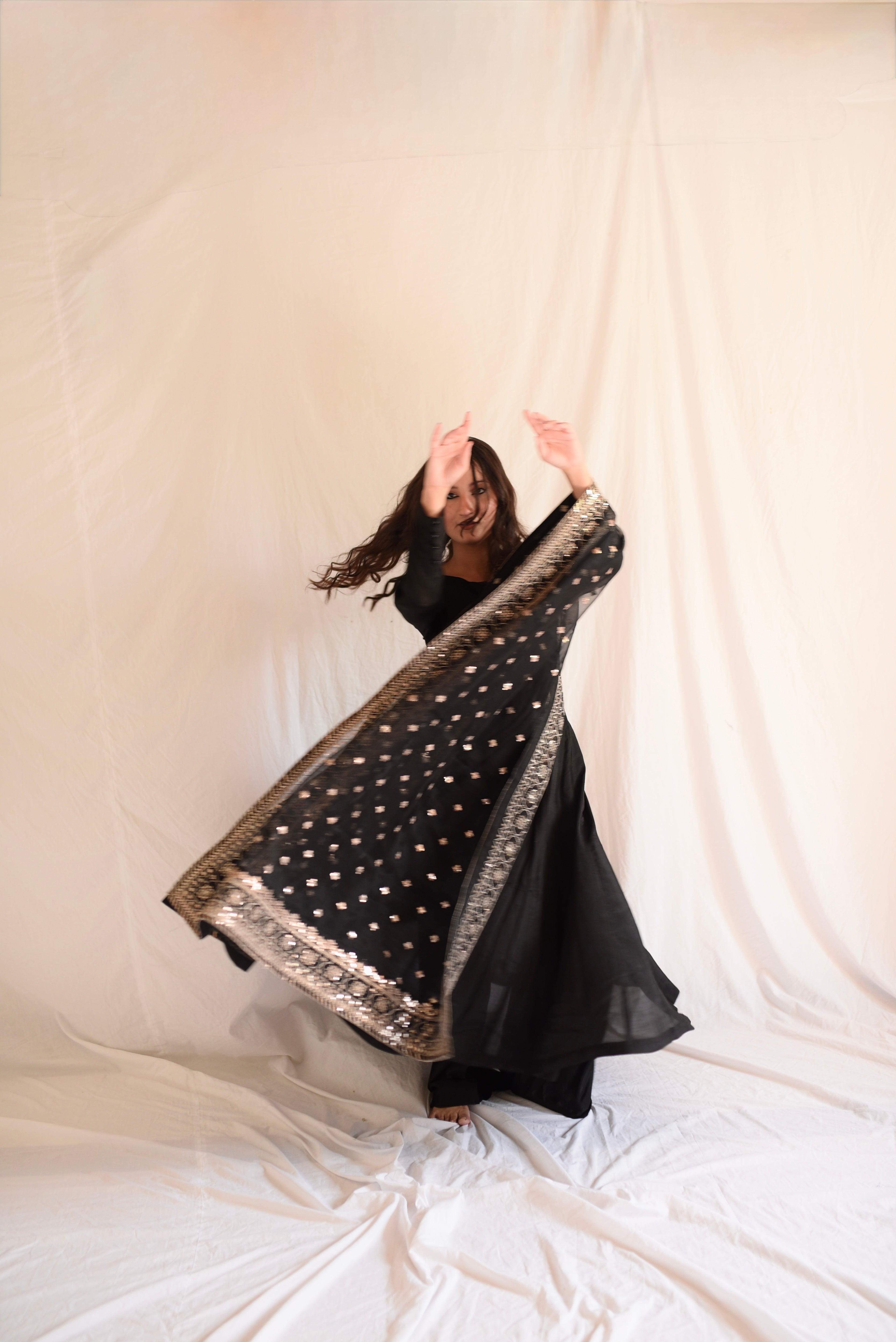 Black Kalidaar Frock ( BFNF-002)