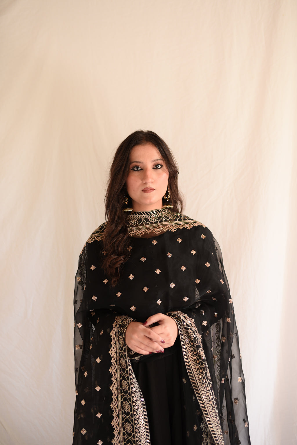 Black Kalidaar Frock ( BFNF-002)