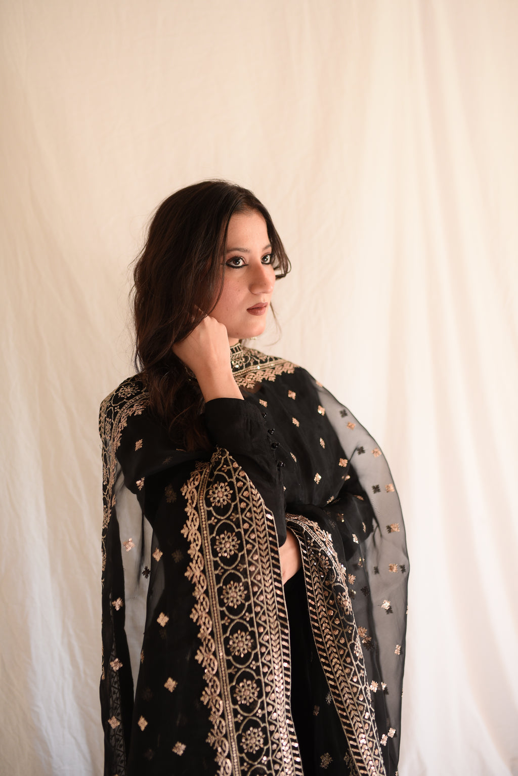 Black Kalidaar Frock ( BFNF-002)