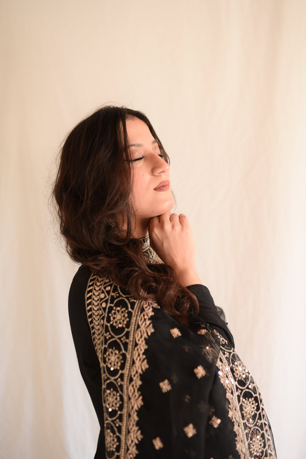 Black Kalidaar Frock ( BFNF-002)