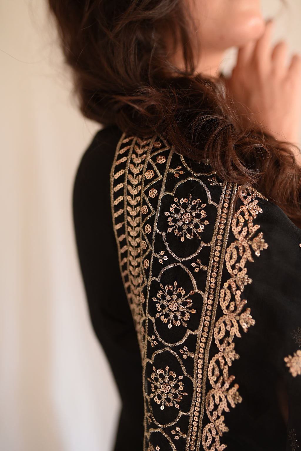 Black Kalidaar Frock ( BFNF-002)