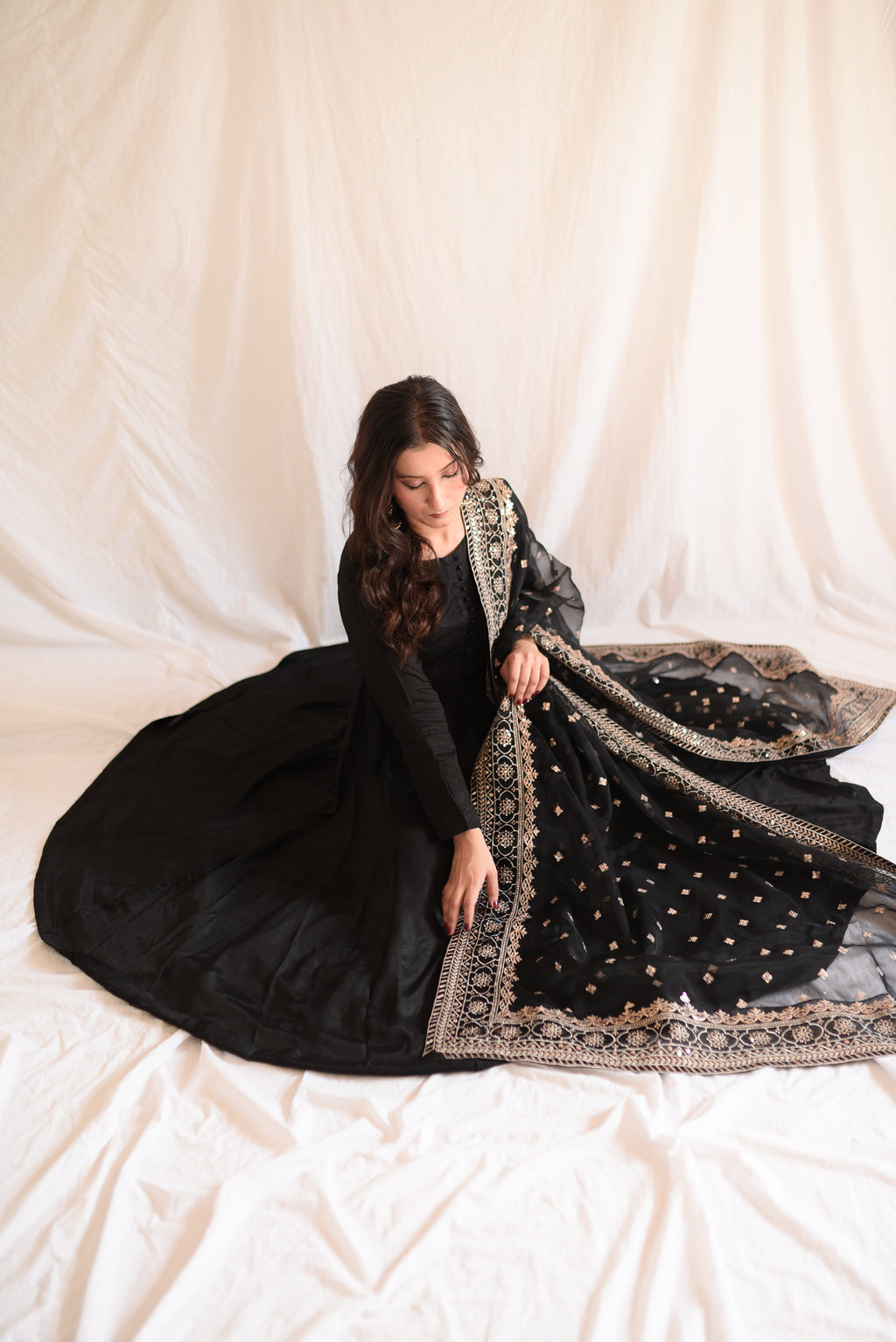 Black Kalidaar Frock ( BFNF-002)