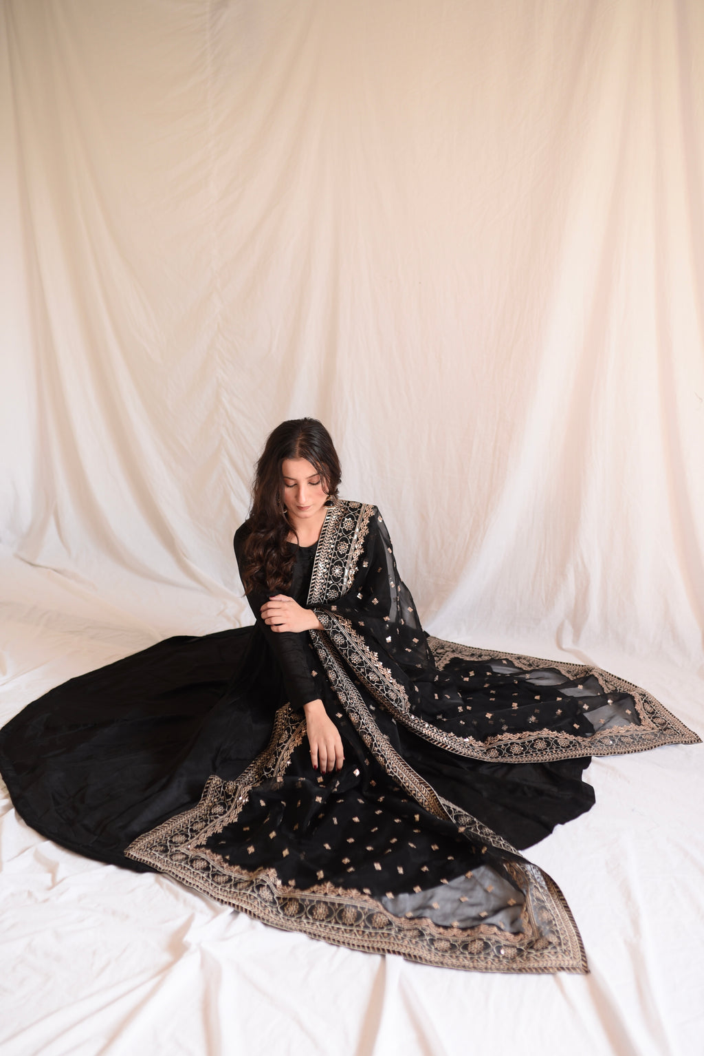 Black Kalidaar Frock ( BFNF-002)