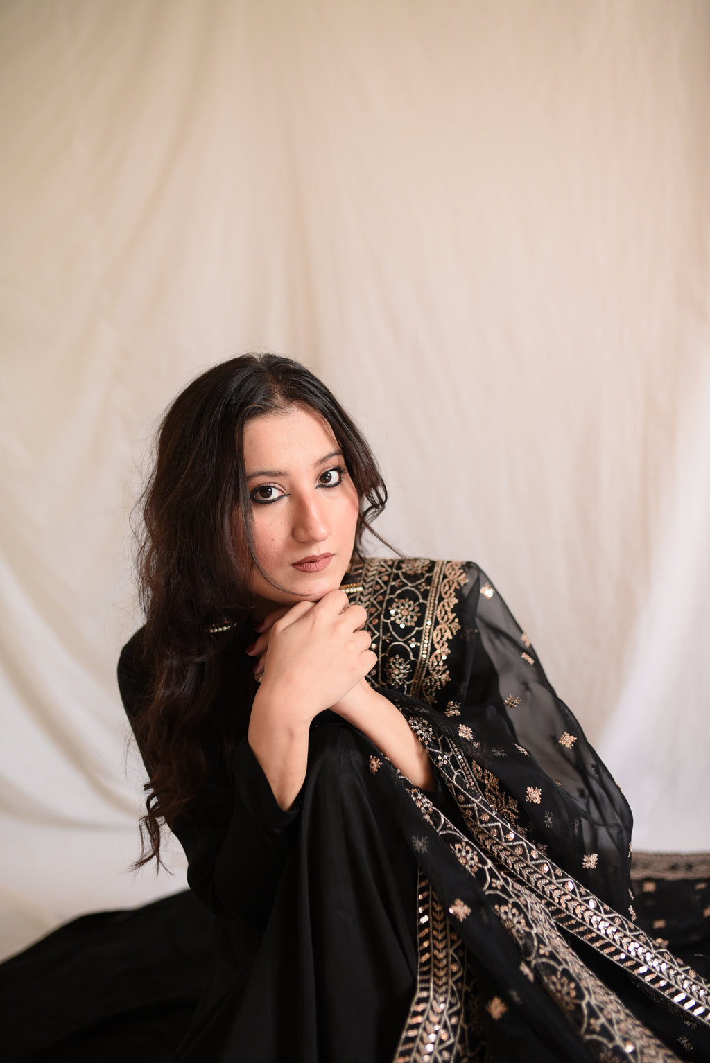 Black Kalidaar Frock ( BFNF-002)